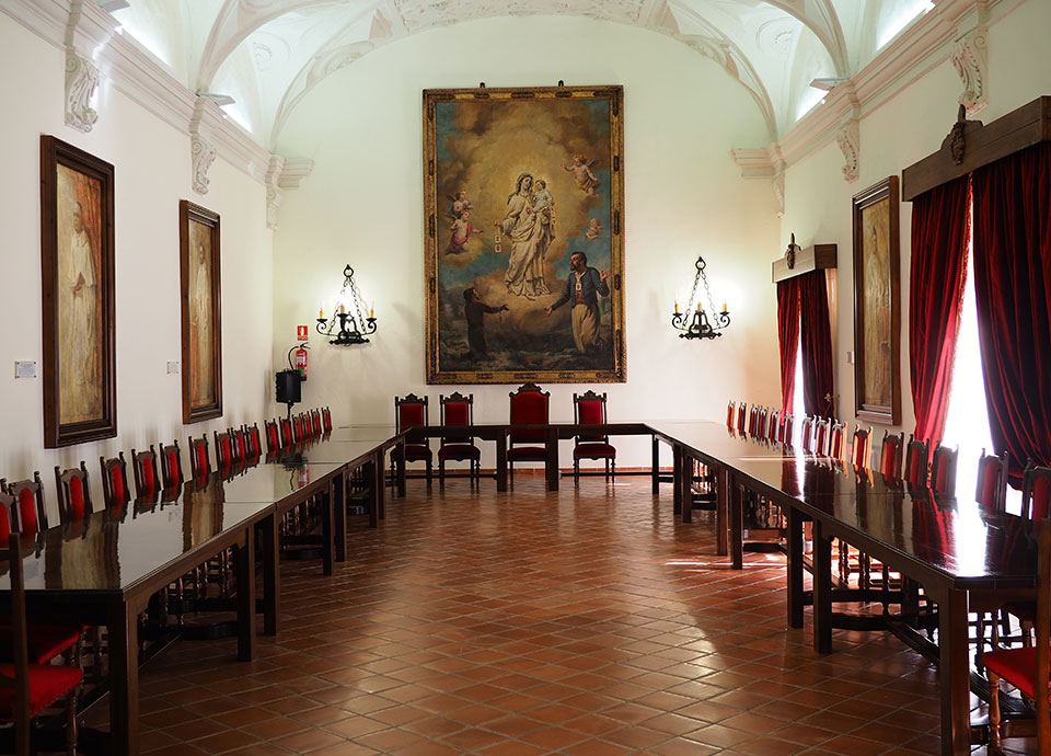 Sala capitular del Monasterio el Olivar