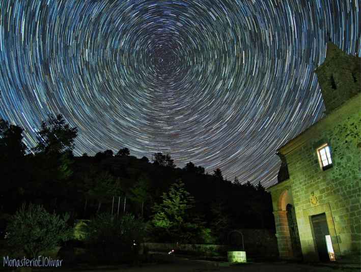 observación estrellas monasterio el olivar