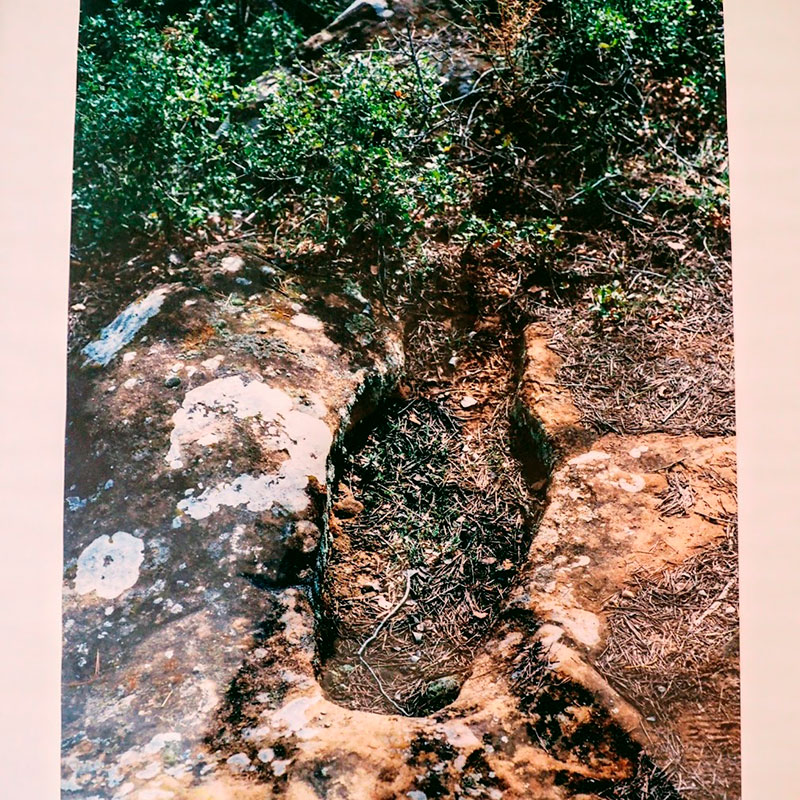 Sarcófago visigótico excavado en la roca